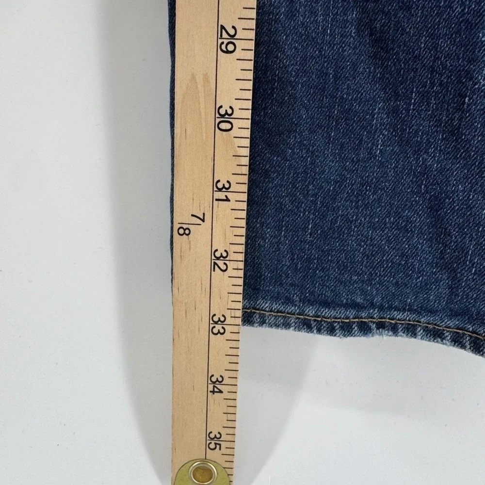 Levi's 541 Jeans Mens 34x34 Medium Blue Athletic Fit Five Pocket Solid